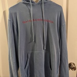 Harry Styles Treat People with Kindness Blue Pullover Hoodie